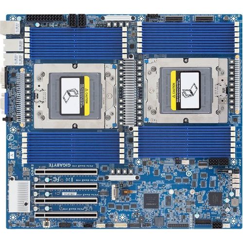 Gigabyte MZ73-LM2 - 3.X - Motherboard - E-ATX - 2 x LGA6096 Socket - 2 Unterstützte CPUs