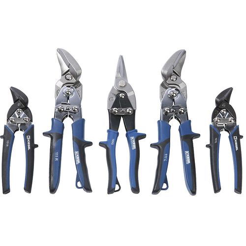 Figuren- und Durchlaufscheren-Set MAXI, 5teilig, im Karton kaiserkraft