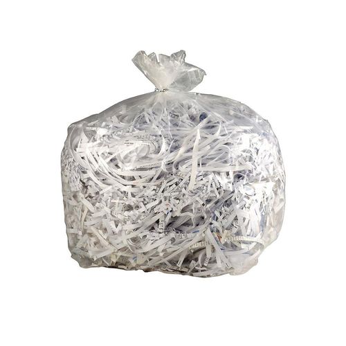 Müllbeutel, LDPE, 30 µm, 65 l, LxB 880 x 400+270 mm, transparent, VE 200 Stk kaiserkraft