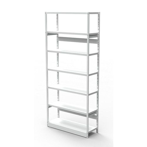 Büro-Steckregal, ohne Rückwand, Regalhöhe 2250 mm, Grundregal, Breite x Tiefe 760 x 400 mm kaiserkraft