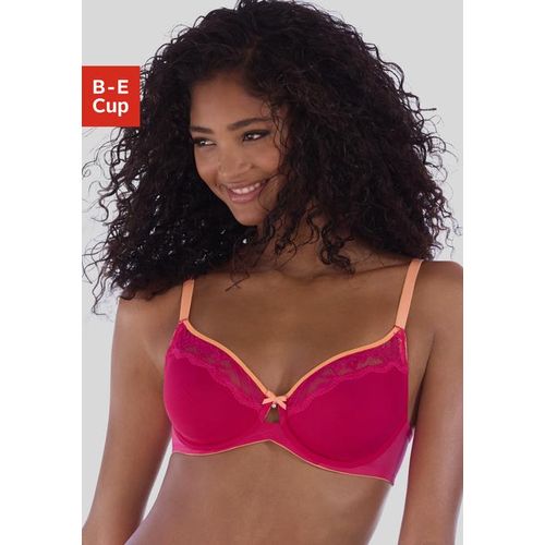 VIVANCE Bügel-BH pink Gr. 80D. Mit Bügel