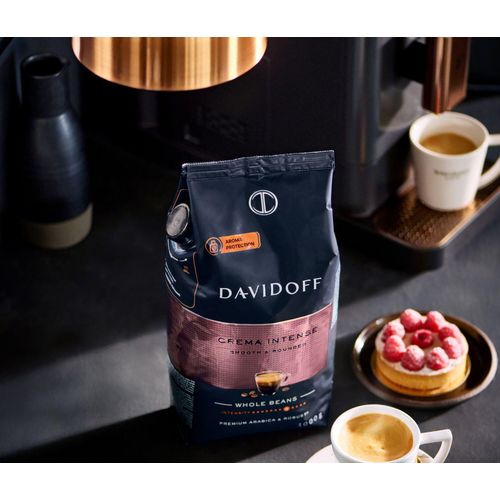 Tchibo - Davidoff Café Crema Intense - 8 x 1 kg Ganze Bohne - Intensität: 8/12
