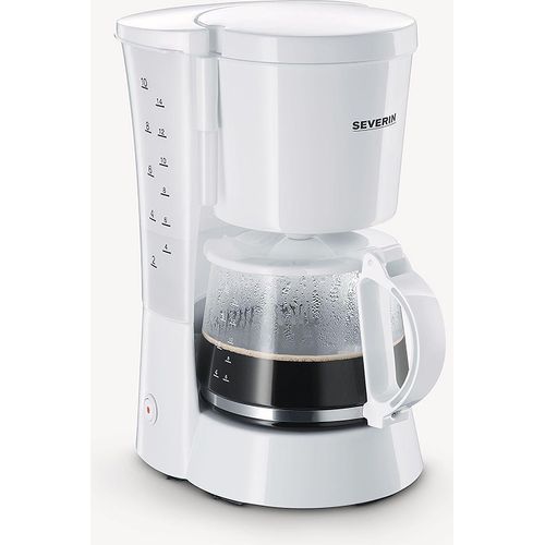 Filterkaffeemaschine Kaffeemaschine weiß SEVERIN KA 4478 für bis 10 Tassen 800 W KA 4478 aus Kunststoff, weiß Filterkaffeemaschine Kaffeemaschine Filterkaffee Kaffeezubereiter Filterkaffeemaschine