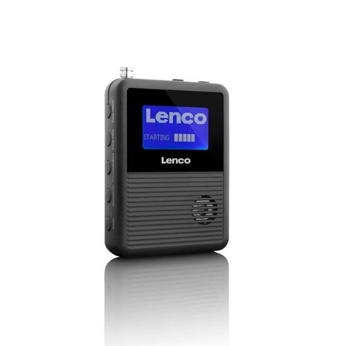 Lenco DAB+ Taschenradio PDR-04 Schwarz