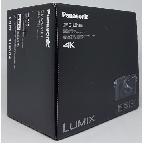 Panasonic Lumix DMC-LX100EG-K Digitalkamera schwarz