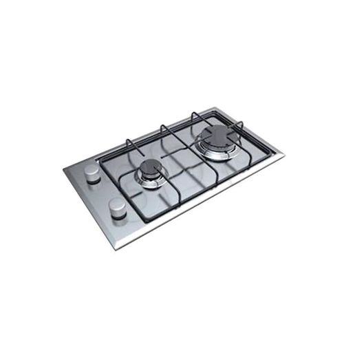 Beko HDCG 32220 SX Kochfelder - Kochfeld (Integriert, Gas, emailliert, Drehteller, 30 cm, 51 cm) Edelstahl
