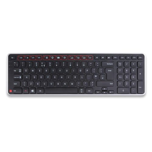 Contour Balance Tastatur wireless DE-Layout schwarz retail
