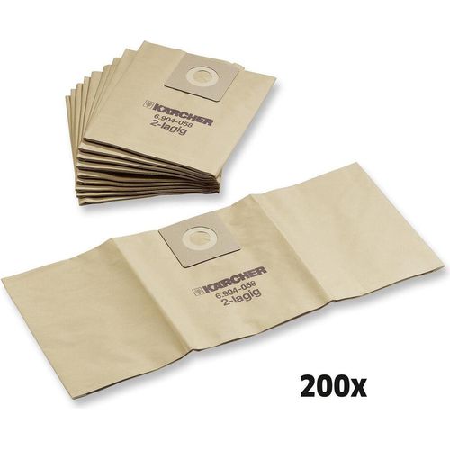 Kärcher Filtertuete Papier neutral 200 Stck. 6.904-318.0