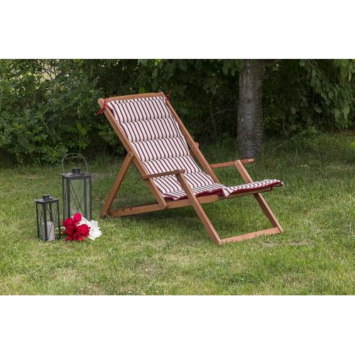 Merxx Gartenliege Aurora 2tlg. Eukalyptus natur
