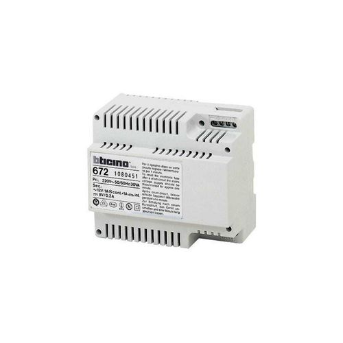 BTICINO Netzgerät Türstat 8V AC Mehrdr REG IP20 50Tln