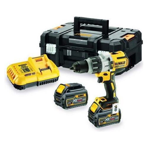 DEWALT Schlagbohrmaschine 18V 95/66Nm 3-SPEED 2 x 6.0Ah CASE TSTAK DCD996T2