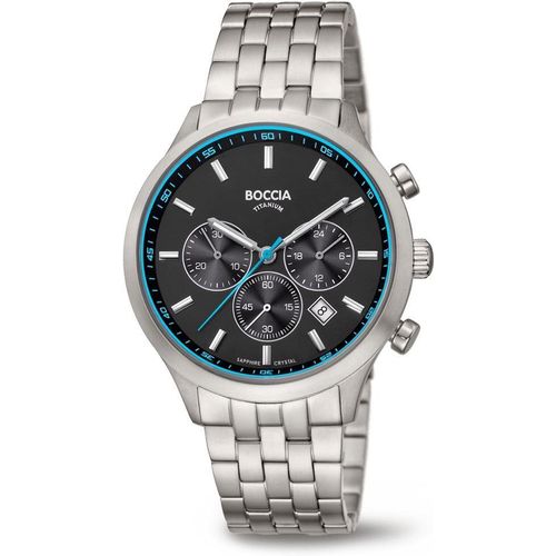 Boccia Titanium 3750-04 Herrenchronograph