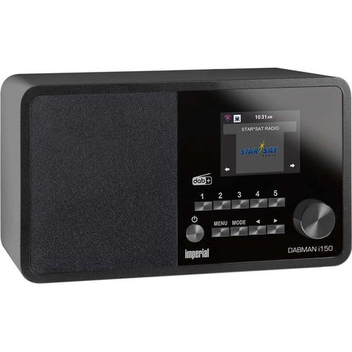 Dabman i150 schwarz Internetradio