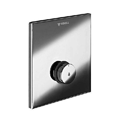 Schell Wandeinbau-Dusche LINUS D-SC-V Selbstschluss - vorgemischtes Wasser Frontplatte chrom