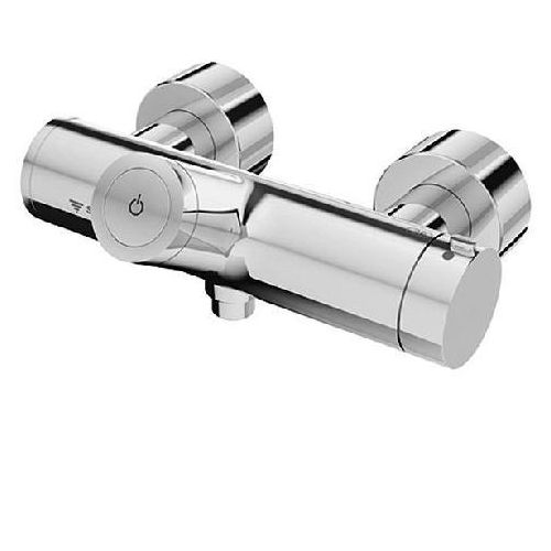 Schell Vorwand-Duscharmatur VITUS VD-C-T/u chrom, Duschanschluss unten mit Desinfektion