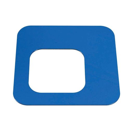 Deckel für TKG Pure Mülleimer 100,0 l weiß, blau