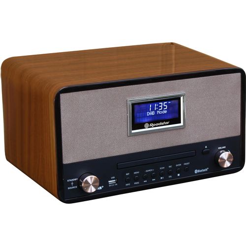 Roadstar HRA-1782D+BT CD-Kompaktanlage, 1 Lautsprecher, 15 Watt RMS, CD, MP3, USB, Bluetooth