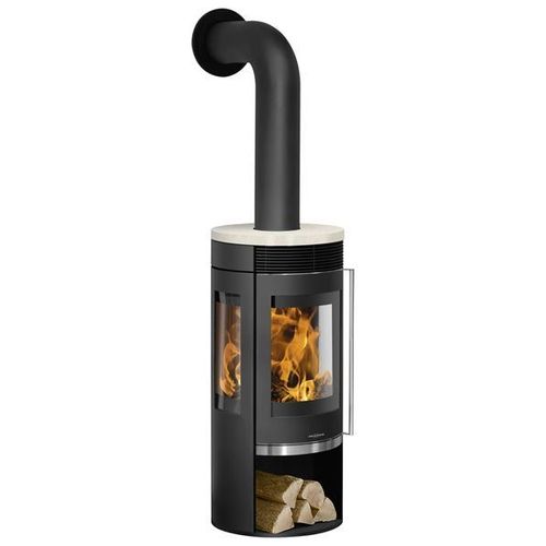 Kaminofen Oranier Rota Tre 2.0 raumluftunabhängig Kalkstein 5,5kW