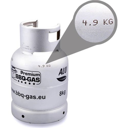 Premium BBQ GAS Alu Flasche 8 kg Propangas Gasflasche NEUHEIT Grill Camping