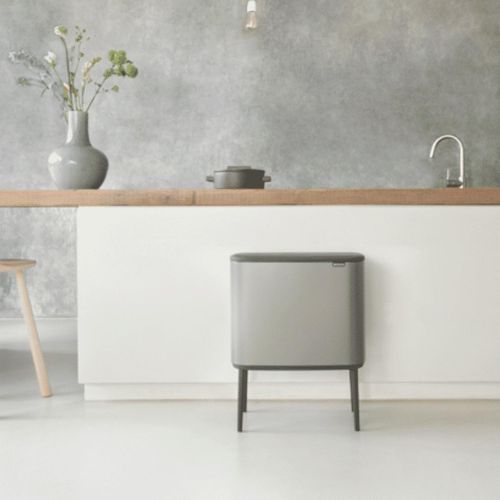 Abfalleimer Bo Touch Bin 36l Platin