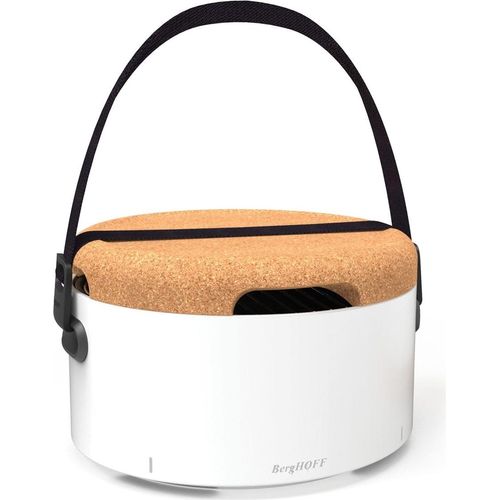 BergHOFF - Tischgrill - Ø35cm - Stahl - Weiß