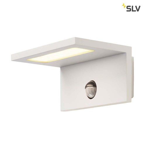 SLV 1001970 LED SENSOR WL LED Outdoor Wandaufbauleuchte IP44 weiß 3000K Image