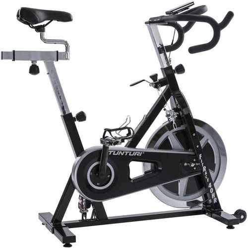 Tunturi Heimtrainer Tunturi FitRace 40 HR - Heimtrainer fahrrad - Hometrainer - Sprinterbike - Einstellbarer Widerstand - mit 5 verschiedene Programme - Maximales Benutzergewicht: 135 kg