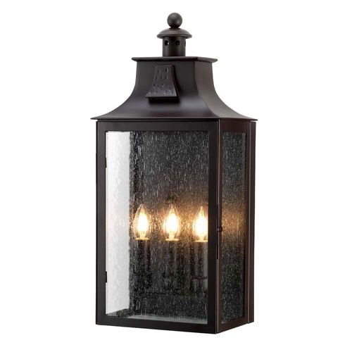 Elstead Balmoral Außen-Deckenleuchte E14 3-fach Alte Bronze IP44