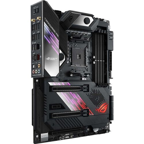 ASUS ROG Crosshair VIII Formula - Motherboard - ATX - Socket AM4 - AMD X570 Chipsatz - USB-C Gen2, USB 3.2 Gen 1, USB 3.2 Gen 2 - Bluetooth, Gigabit LAN, Wi-Fi, 5 Gigabit Ethernet - HD Audio (8-Kanal)