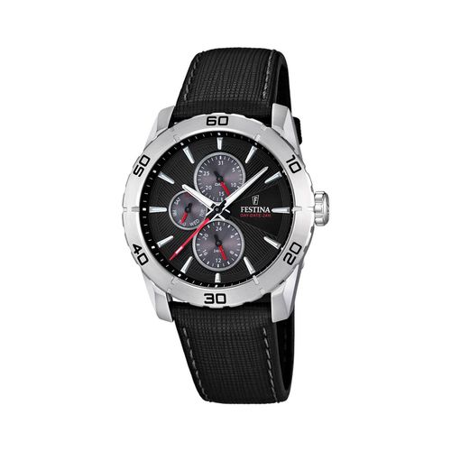Festina Herren Uhr F16607/8 Edelstahl Quarz