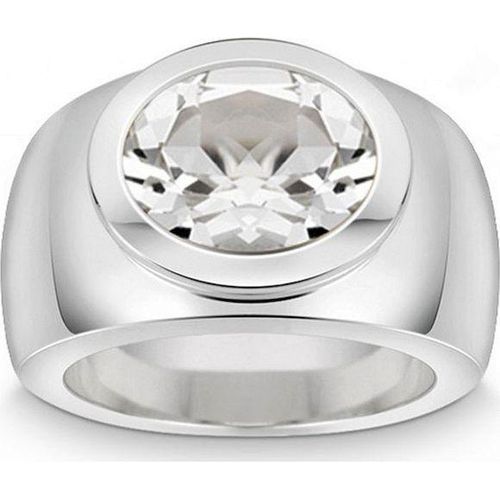 Quinn - Silberring mit Weißtopas - 021836720 - Weite 58