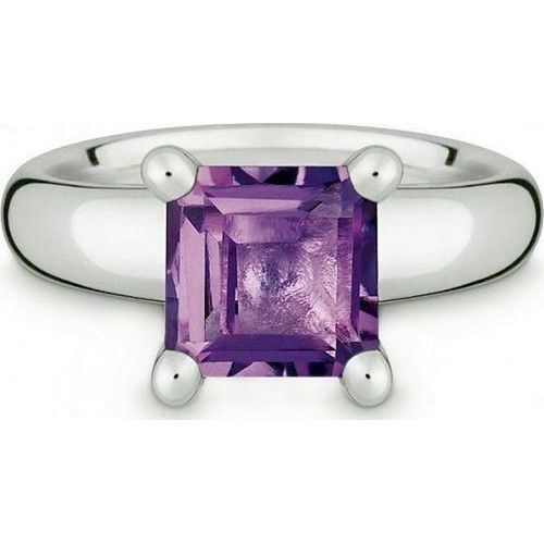 Quinn - Silberring mit Amethyst - 021847633 - Weite 56