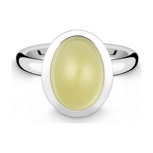 Quinn - Silberring mit Lemonquarz - 021874748 - Weite 58