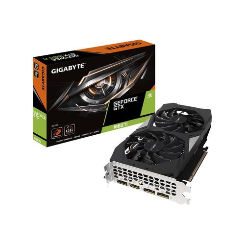 Gigabyte GV-N166TOC-6GD Grafikkarte NVIDIA GeForce GTX 1660 Ti 6 GB GDDR6