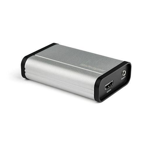 StarTech.com HDMI zu USB-C Video-Capture-Karte 1080p 60fps UVCHDCAP Schwarz/Silber