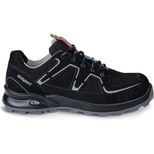 Halbschuh 33603 schwarz/grau, S3, Gr. 45
