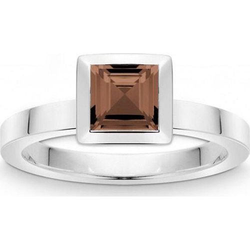 Quinn - Silberring mit Rauchquarz - 021810632 - Weite 56
