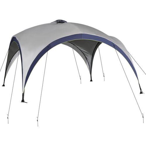 Outsunny Gartenpavillon Gartenzelt Partyzelt Festzelt Polyester UV-Schutz 4x4m