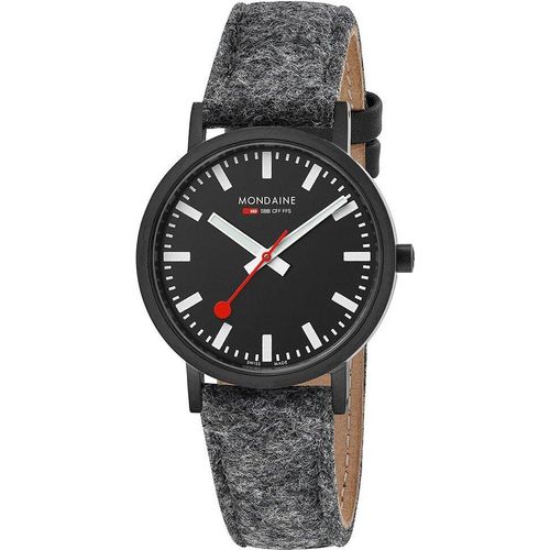 Mondaine Sbh Classic Uhr Grau 36 mm Grau 36 mm