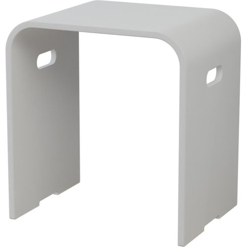 Luxus-Badhocker PB4002 - Mineralguss - 40 x 43 x 30 cm