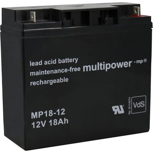 Batterie MP 18-12/ 12V 18 AH für Güde Stromerzuger GSE 5500 / GSE 6701