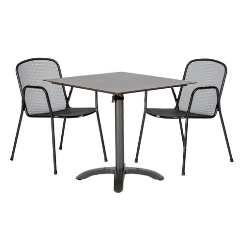 acamp Balkonset Alfredo 3tlg 80 cm Tisch