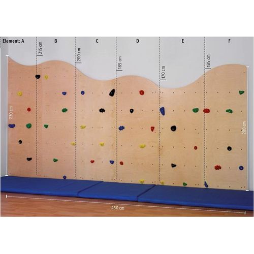 Sport-Thieme Kletterwand-Einzelelement 