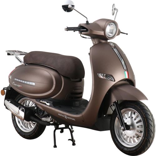 Motorroller Cappucino 50 ccm 45 kmh EURO 5 mattbraun