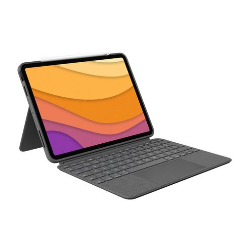 Logitech 920-010300 Tastatur für Mobilgeräte QWERTY Spanisch Smart Connector Grau