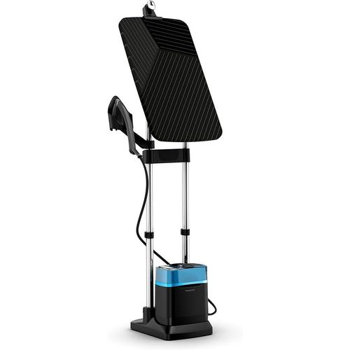 Rowenta QR2021, Stand-Dampfglätter, 1,1 l, 1,17 min, Schwarz, Blau, 5 bar, Handschalter