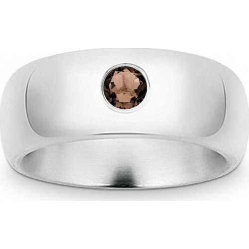 Quinn - Silberring mit Rauchquarz- 022110732 - Weite 58