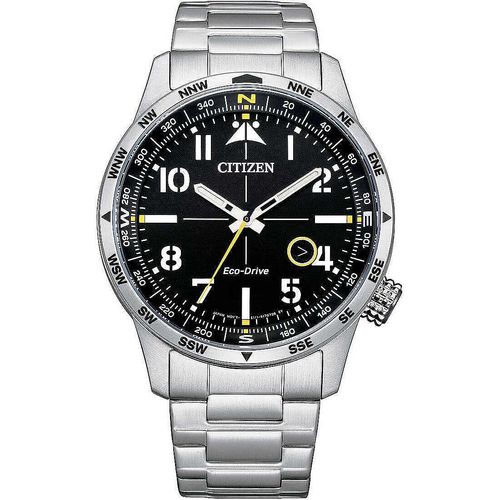 Nur Zeit Trendy Citizen Silber Mit Schraube Kollektion Aviator - mann