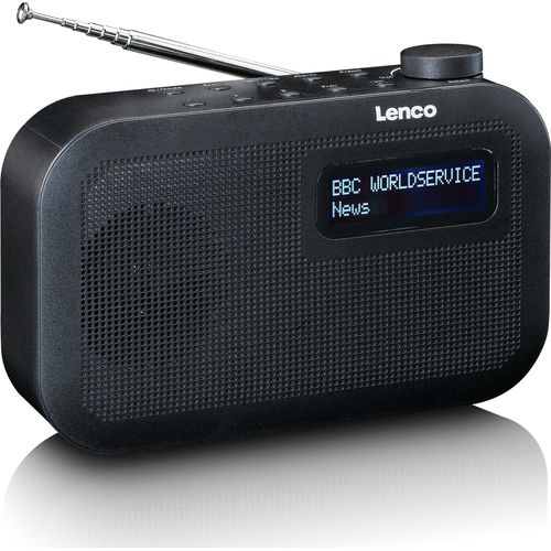 Lenco PDR-016BK - Portable DAB+/FM Radio mit Bluetooth® - Batterieradio