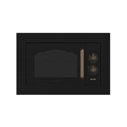 Gorenje BM235CLB - Integriert - Kombi-Mikrowelle - 23 l - 800 W - Drehregler - Schwarz